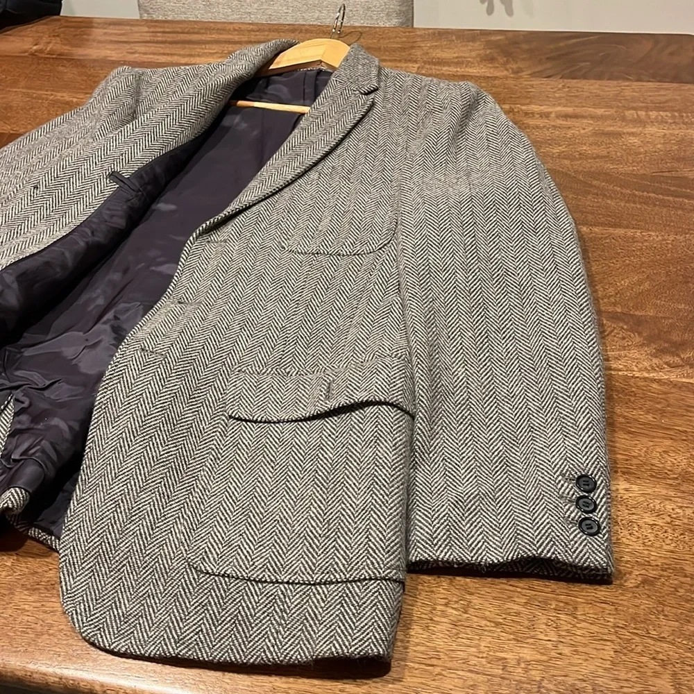 LL Bean Signature Wool Blazer Size 40 - Picture 2 of 6